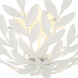 Broche 4 Light 20.75 inch Matte White Semi Flush Ceiling Light
