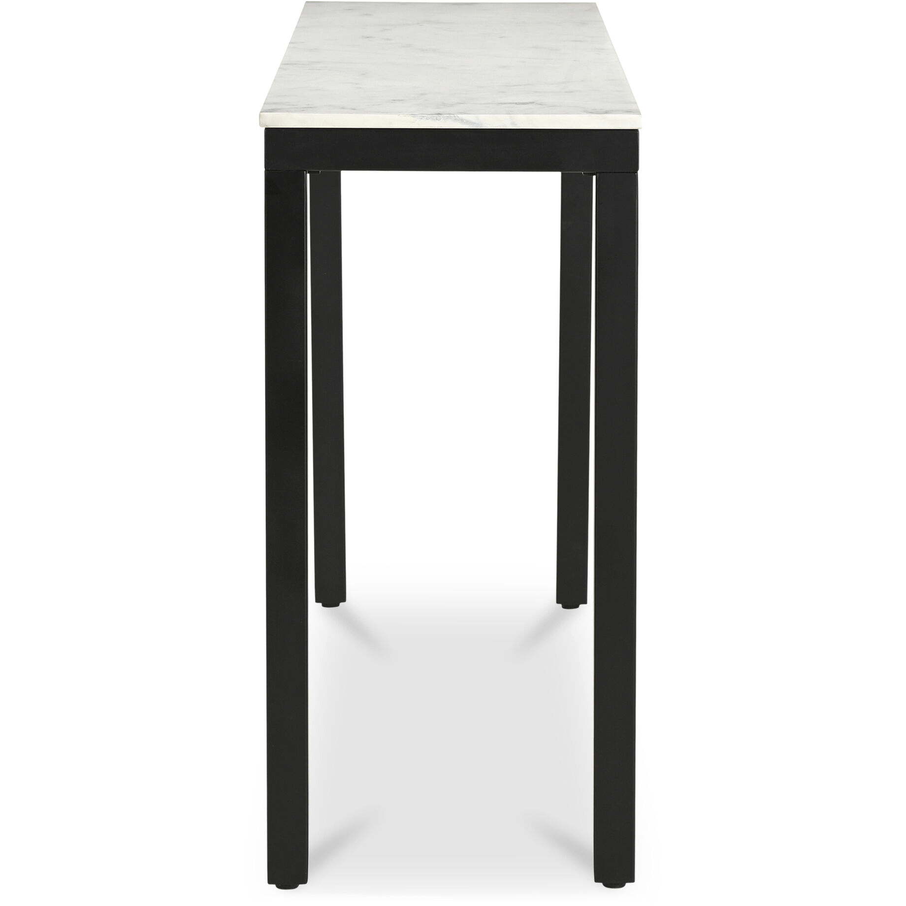 Parson 42 X 14 inch White Marble Console Table