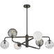 Oberon 6 Light 36.5 inch Black Oxide Chandelier Ceiling Light