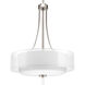 Beardsley 4 Light 20 inch Brushed Nickel Foyer Pendant Ceiling Light