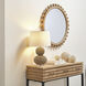 Brighton 34.75 X 34.75 inch Natural Wood Mirror