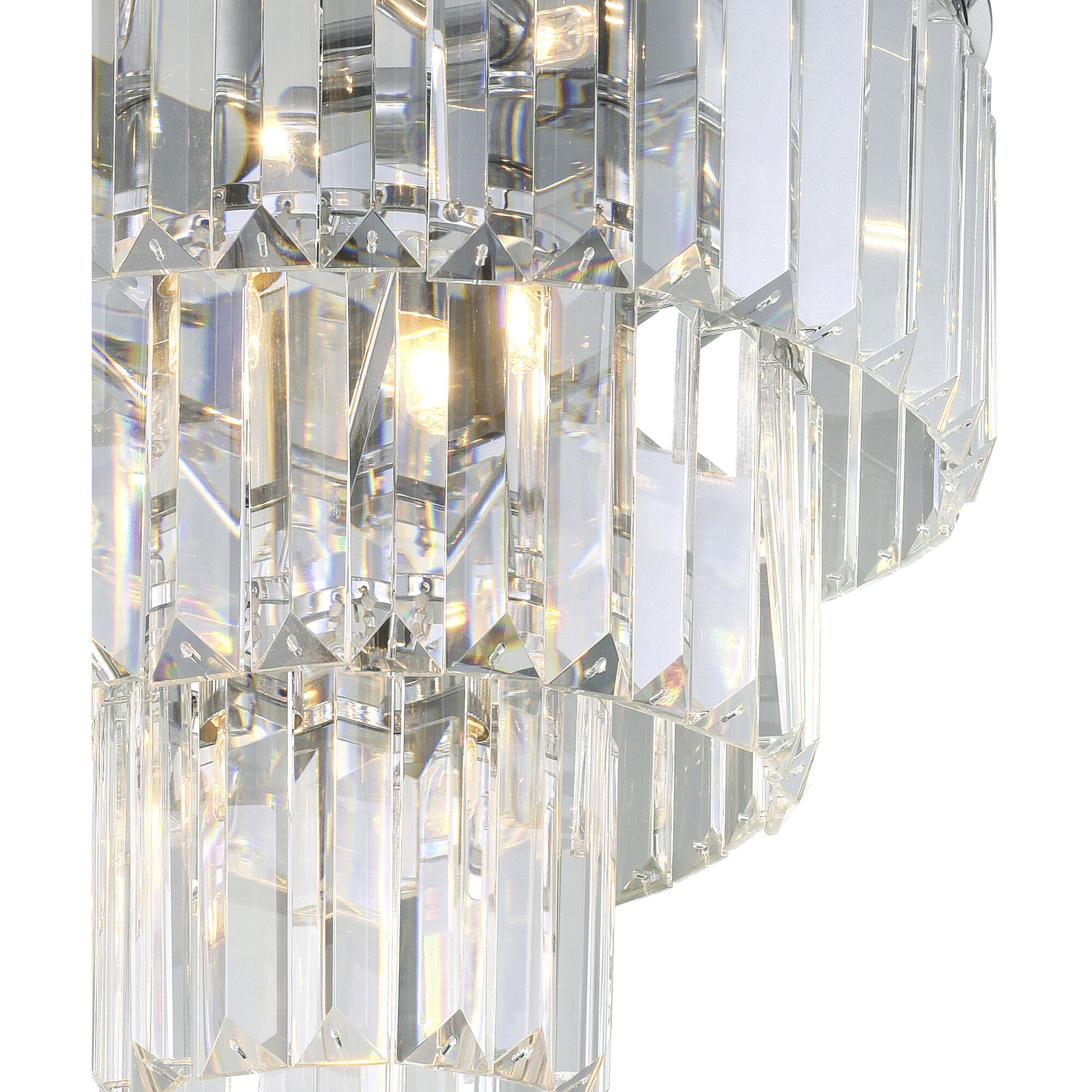 Weiss 8 Light 12 inch Chrome Flush Mount Ceiling Light