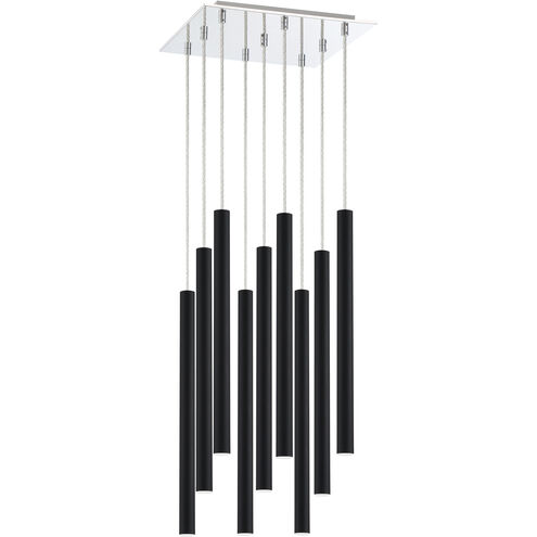 Forest LED 14 inch Chrome Chandelier Ceiling Light