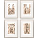 Architectural Collection Pink Framed Art