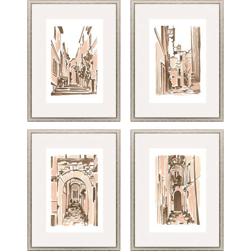 Architectural Collection Pink Framed Art