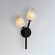 Blossom LED 10.5 inch Black Wall Sconce Wall Light