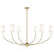 Shannon 6 Light 62.00 inch Chandelier