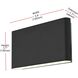 Corbin 2 Light 5 inch Black Outdoor Wall Sconce