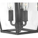 Heritage Trellis Outdoor Wall Mount Lantern in Aged Zinc, Small