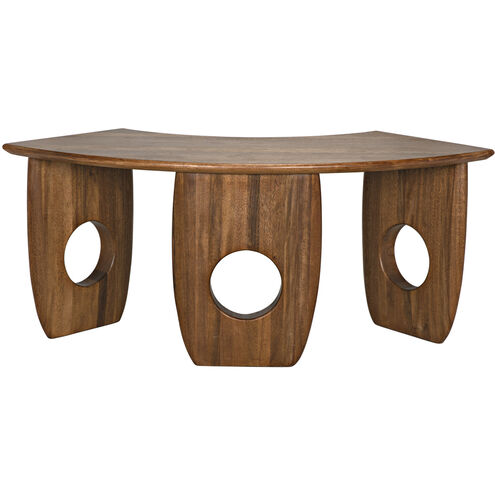 Lobster 71 X 24 inch Dark Walnut Desk