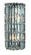 Maxime 2 Light 8 inch Chrome Wall Sconce Wall Light in Royal Cut