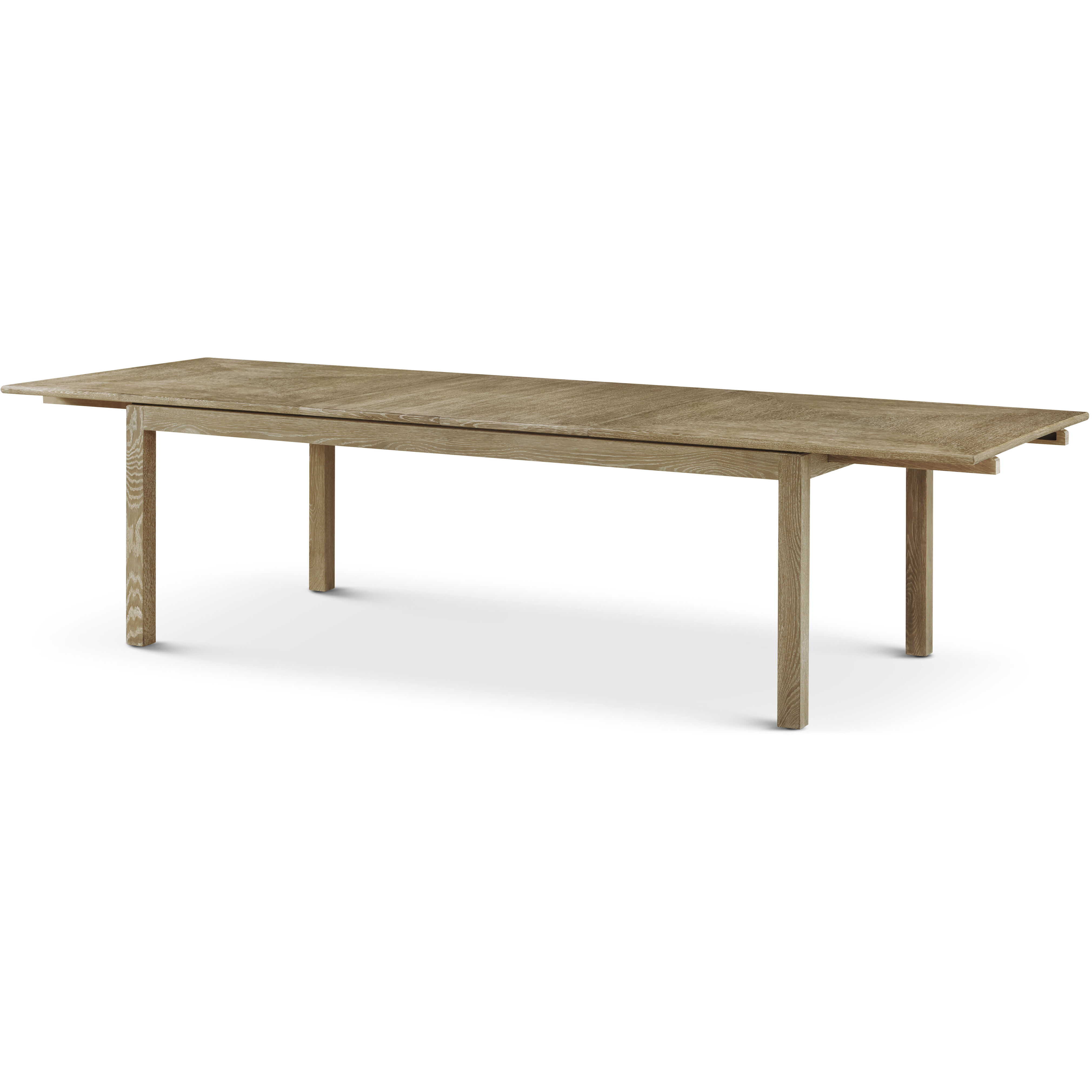 Montauk 120 X 42 inch Jetty Extension Dining Table, Wooden