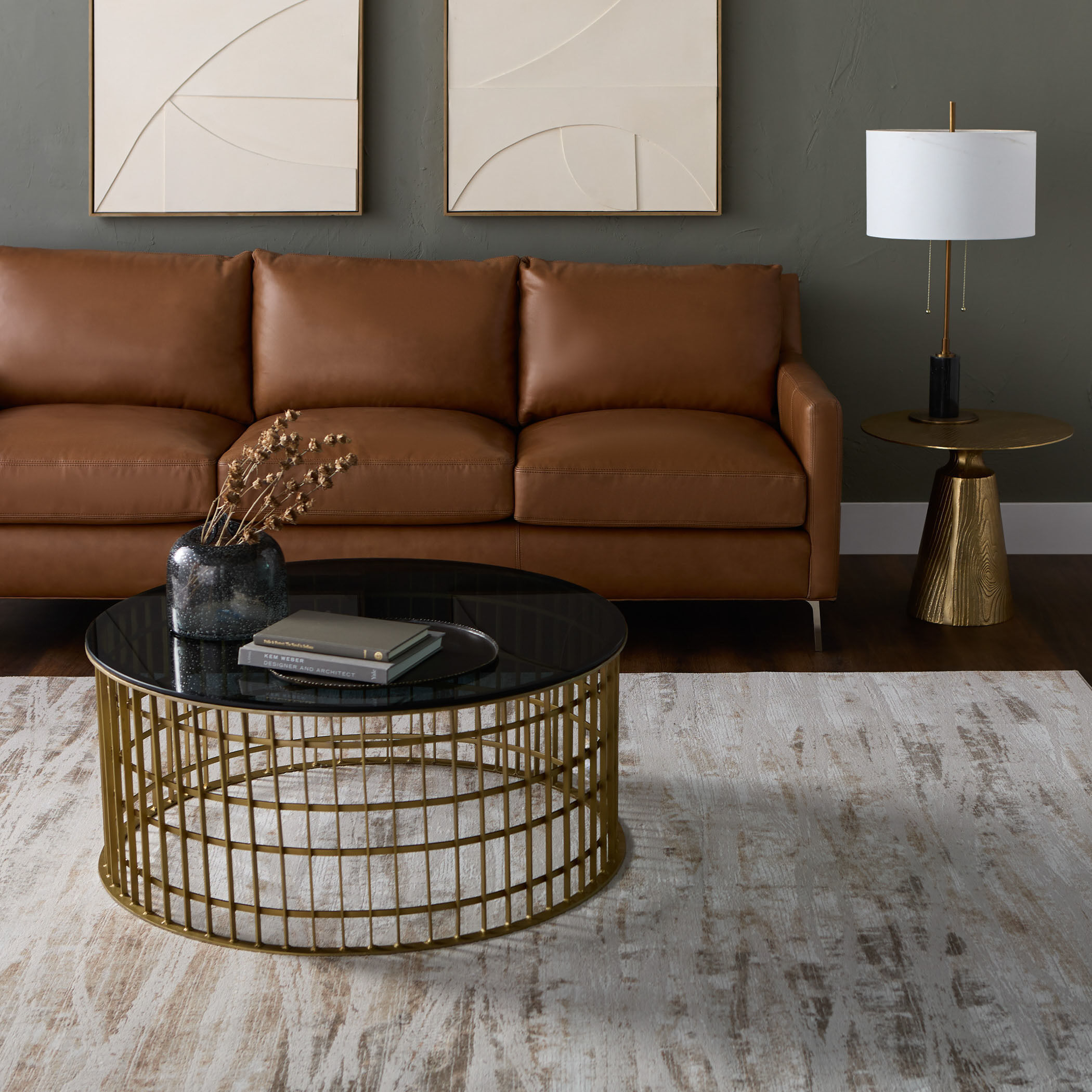 Laila 36 X 24 inch Earth Tones Rug in 2 x 3