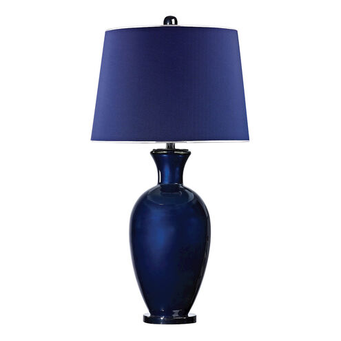 Brentwood 34 inch 150.00 watt Black Nickel Table Lamp Portable Light