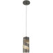 Flow 1 Light 4 inch Steel Mini Pendant Ceiling Light