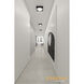 Vuoto LED 10 inch Satin Black ADA Sconce Wall Light