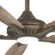 Dyno 52 inch Heirloom Bronze with Barnwood Blades Ceiling Fan