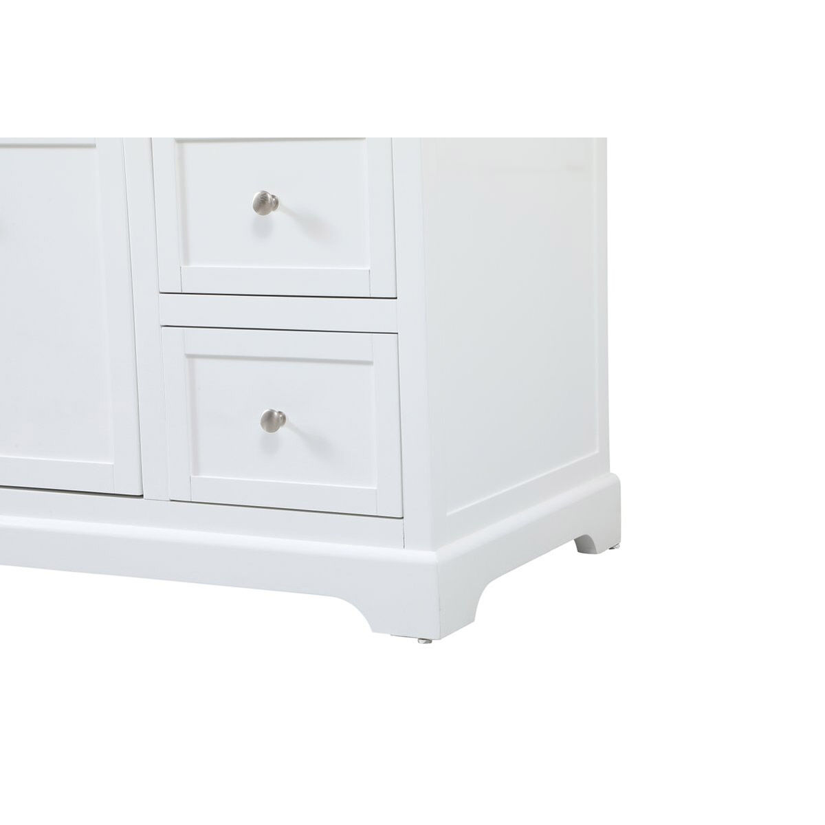 Franklin 42 X 22 X 35 inch White Bathroom Vanity Cabinet