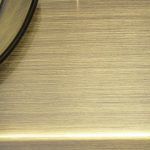 Radiance Collection 1 Light 6 inch Hammered Pewter with Antique Brass Pendant Ceiling Light