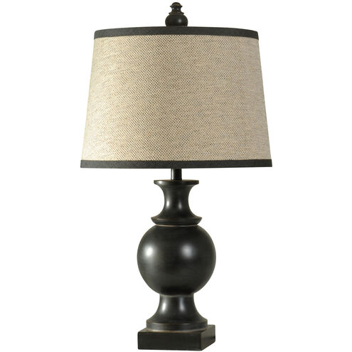 Signature 31 inch 150 watt Black Table Lamp Portable Light