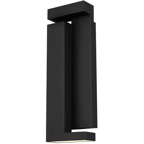Dance LED 18 inch Sand Black Wall Sconce