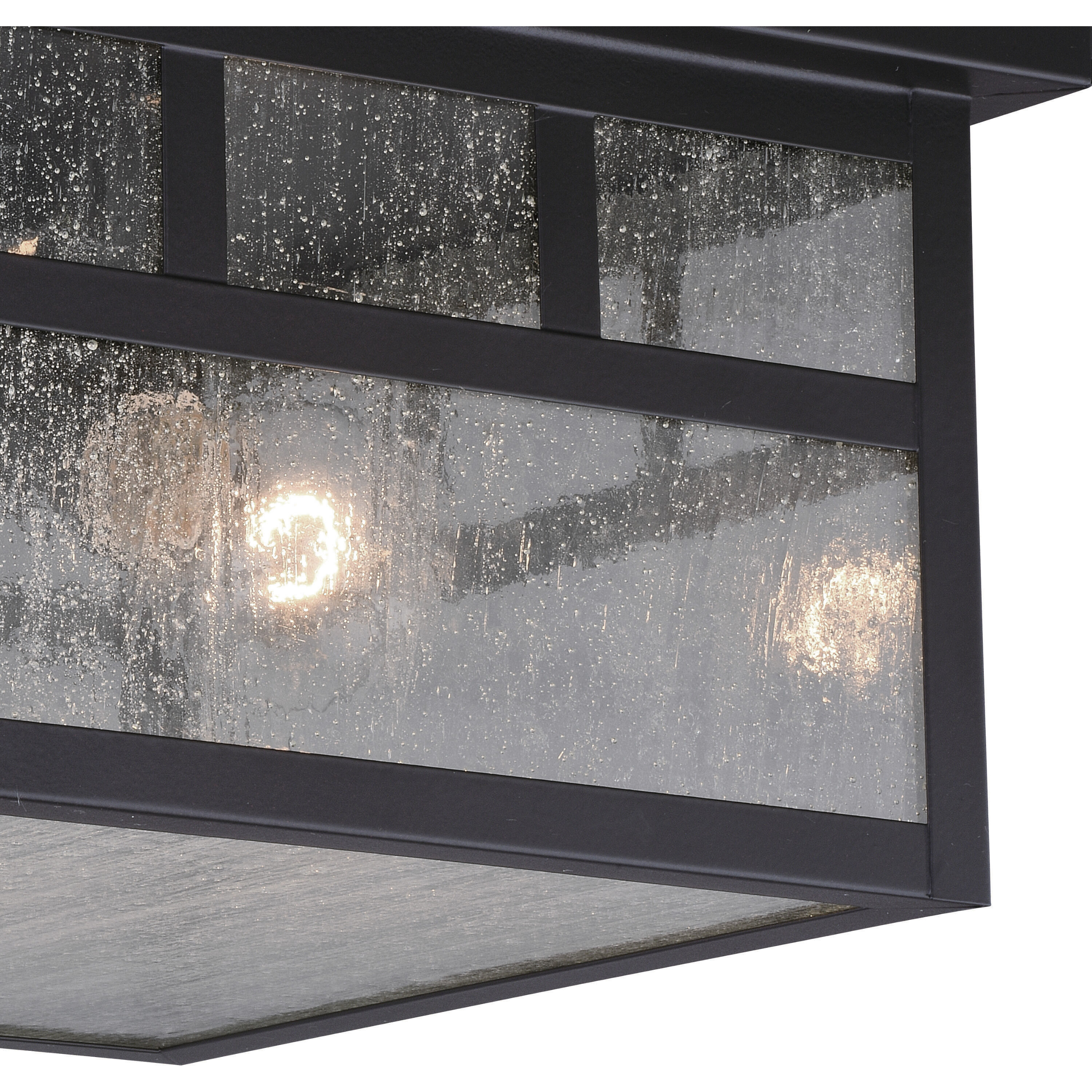 Mission LED 11.5 inch Oil Burnished Bronze Outdoor Ceiling