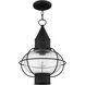 Newburyport 1 Light 20 inch Black Outdoor Post Top Lantern