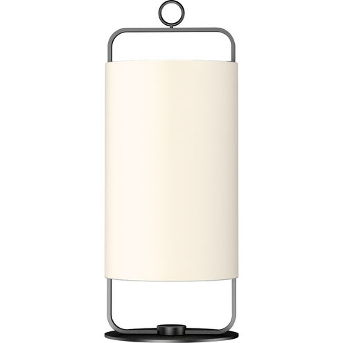 Minimalism 25 inch 10.00 watt Matte Black Table Lamp Portable Light