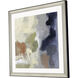 Abstract Collection Blue Framed Art