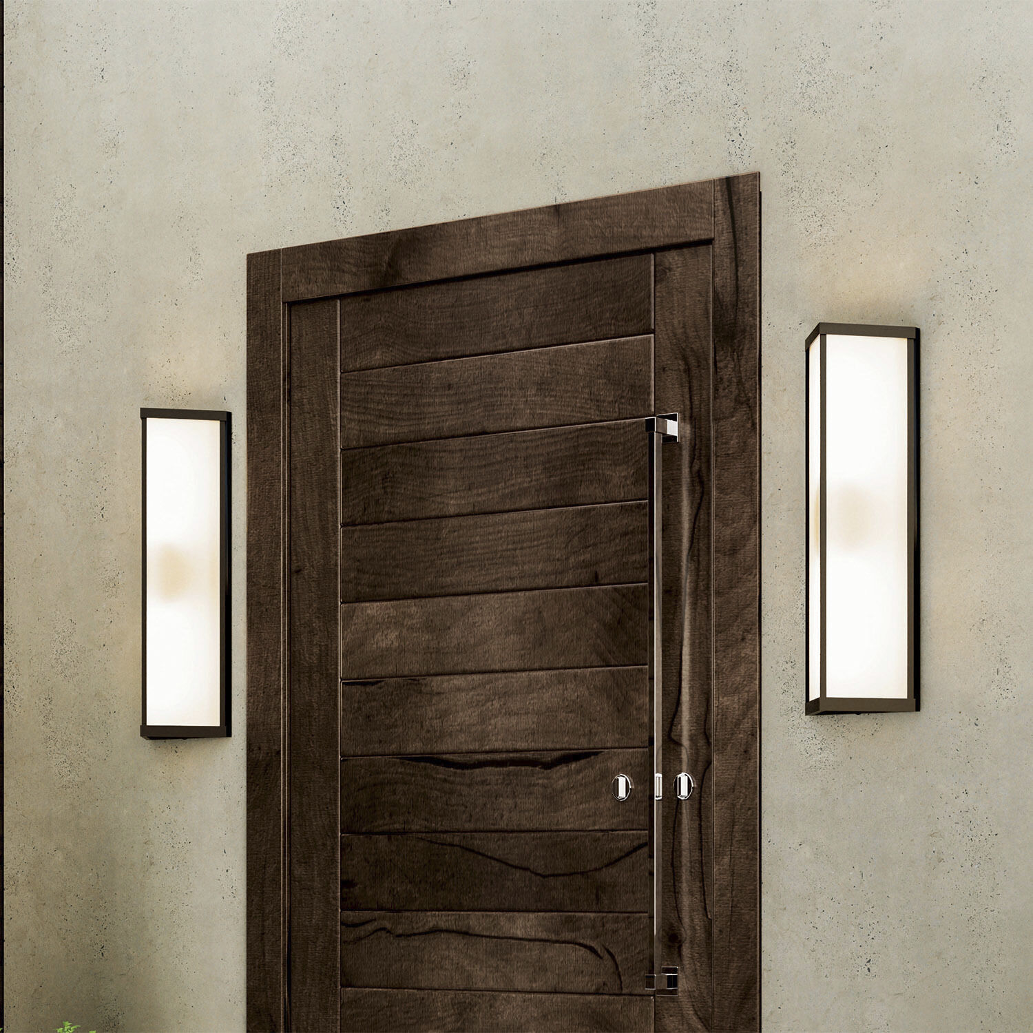 Irvin LED 29 inch Black Outdoor Wall Lantern