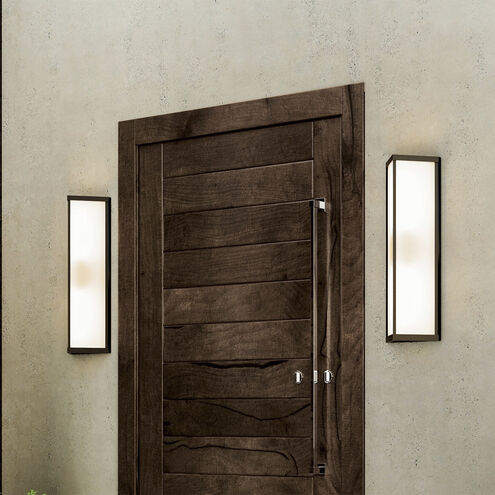 Irvin LED 29 inch Black Outdoor Wall Lantern