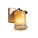 Veneto Luce LED 5 inch Matte Black Wall Sconce Wall Light