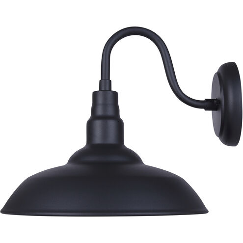 Valec 1 Light 13 inch Sand Black Outdoor Wall Lantern