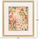 Peacock Paradise I Orange and Green and Red and Pink Framed Art, Propac