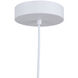 Lexi LED 16 inch White Pendant Ceiling Light