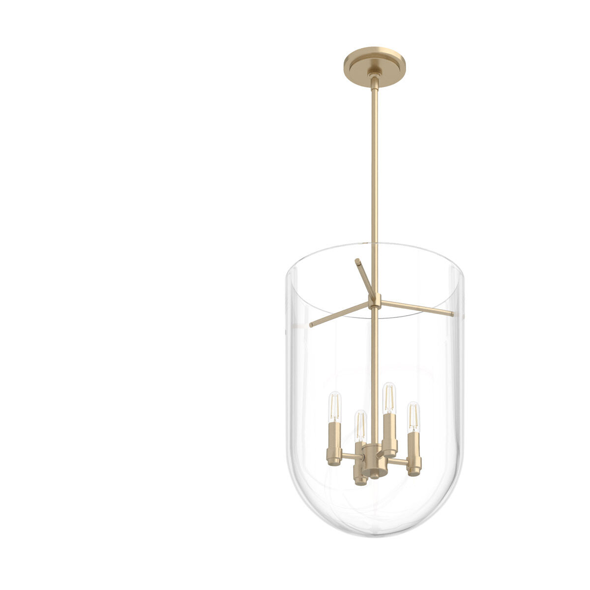 Hunter Fan 19386 Sacha 4 Light 14 inch Alturas Gold Pendant