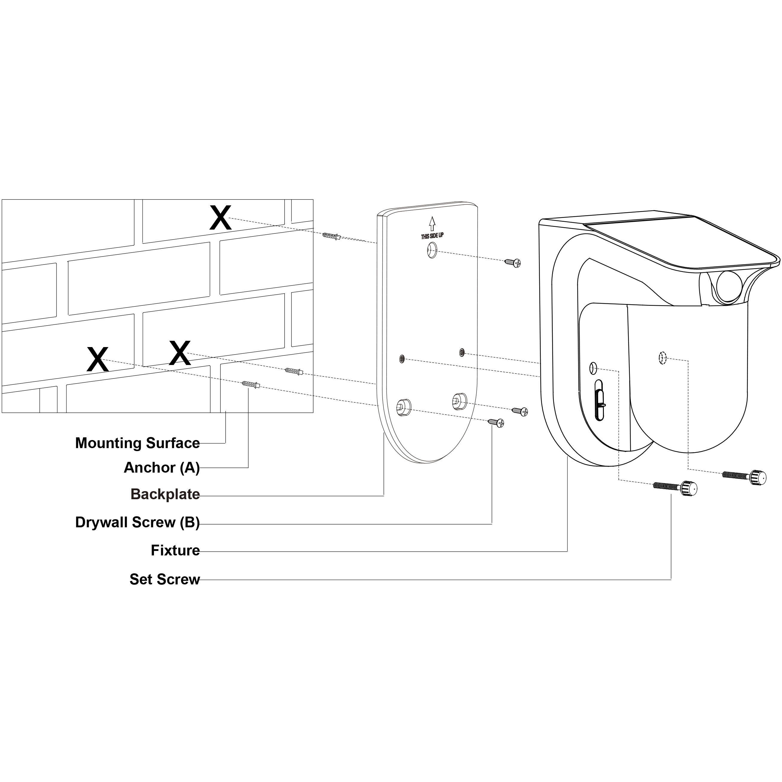 Outdoor Security Black Outdoor Motion Sensor