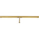 Sean Lavin Plural Dome 9.9 watt 12 inch Natural Brass Picture Light Wall Light, Integrated LED