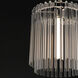 Jolie LED 11 inch Polished Nickel Single Pendant Ceiling Light