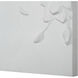 Beaudelaire Matte White Wall Decor, Set of 3