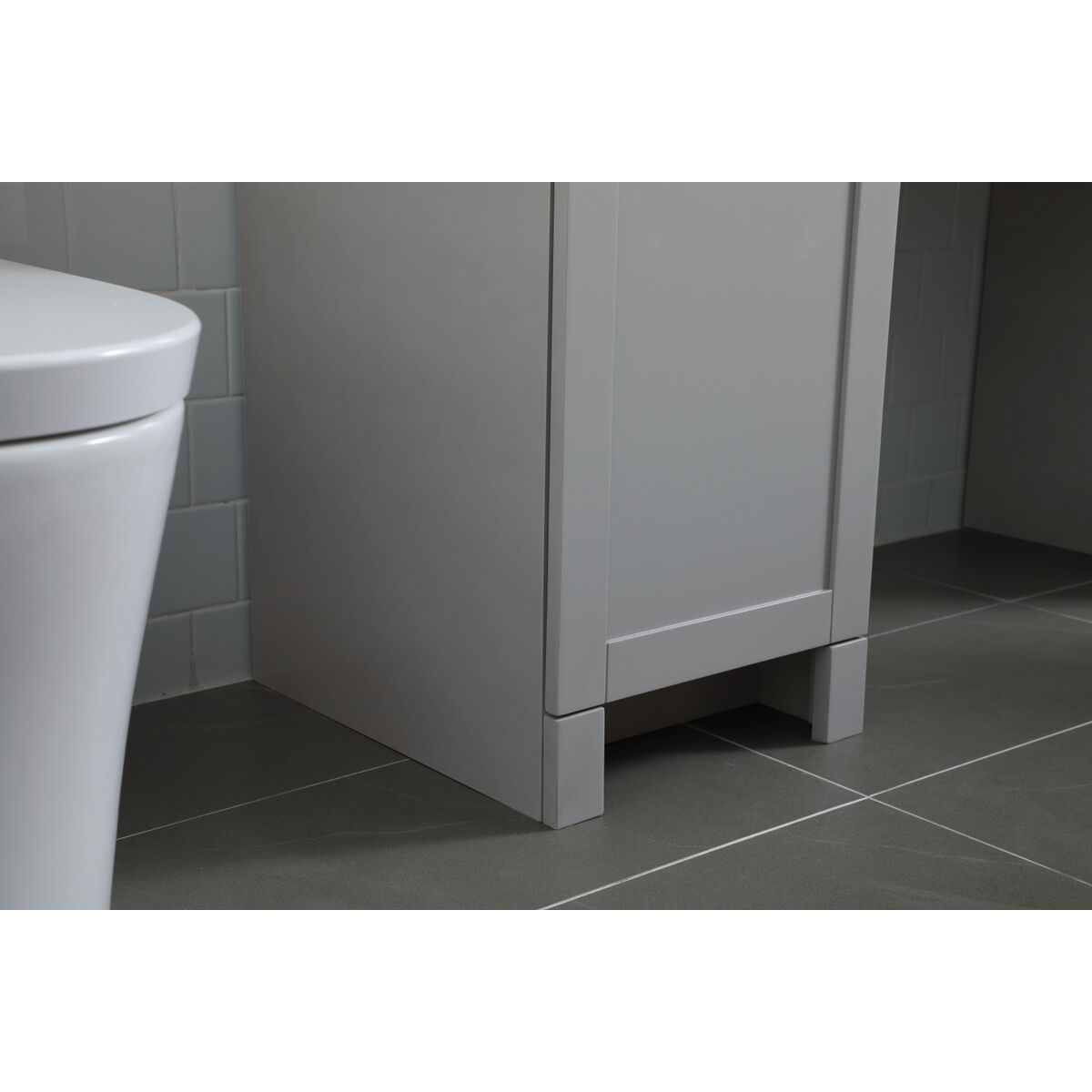 Cooper 60 X 19 X 34 inch Grey Vanity Sink Set