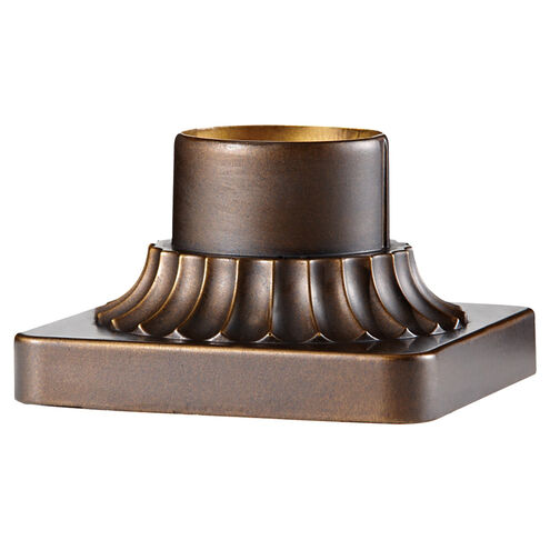 Outdoor Pier Mounts 5.75 inch Astral Bronze Pier Mount Base