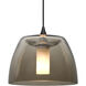 Spur 1 Light Black Cord Pendant Ceiling Light