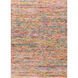Bazaar 36 X 24 inch Red and Orange Area Rug, Cotton