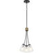 Arpeggio 3 Light 15 inch Matte Black Pendant Ceiling Light