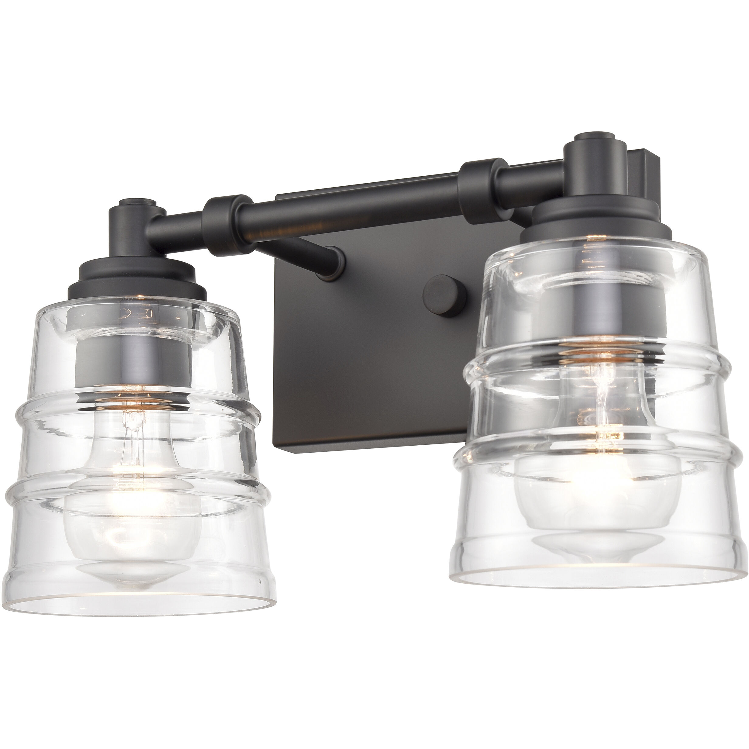 Pulsate Vanity Light Wall Light in Matte Black