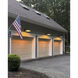 Foundry Classic Outdoor Barn Light in Museum Bronze, Gooseneck