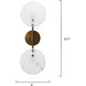 Oracle 2 Light 8 inch Antique Brass ADA Sconce Wall Light