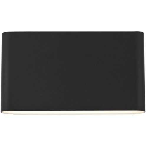 Corbin 2 Light 5 inch Black Outdoor Wall Sconce