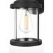 Roy 1 Light 10 inch Black Outdoor Wall Sconce